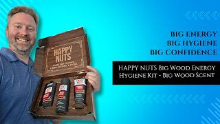 Smell Like a Legend: Happy Nuts Big Wood Energy Hygiene Kit! 🪵🔥