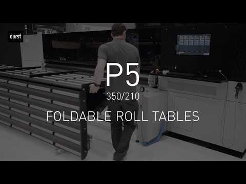 P5 350/210 - FOLDABLE ROLL TABLES - HYBRID LIKE NEVER BEFORE