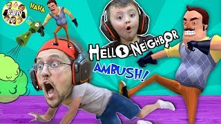 Hello Neighbor Story Mod!! Who Kicked Duddy? (FGTEEV Gameplay / Skit)