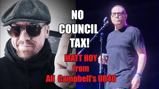 'I Haven't Paid Council Tax! Water & TV Licence For Years!'- Singer Matt Hoy