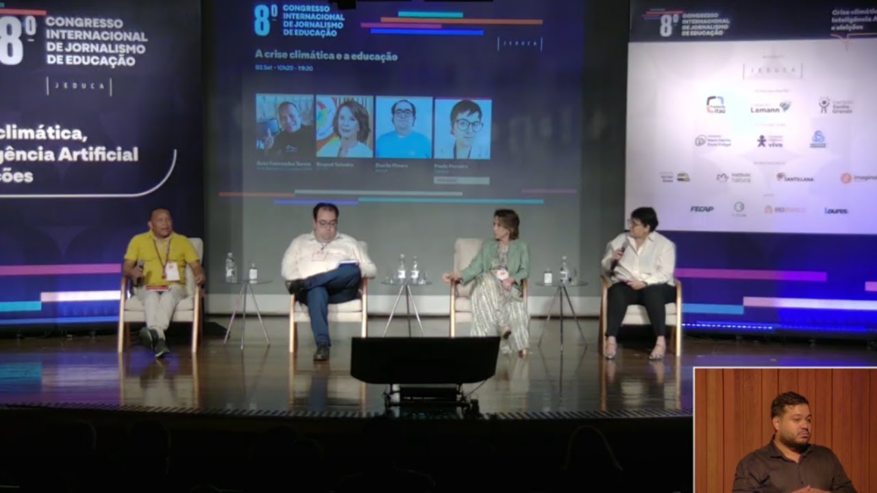 A crise climática e a educação - 8º Congresso Internacional de Jornalismo de Educação