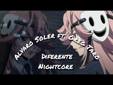 Alvaro Soler ft. Greg Taro | Diferente | Nightcore