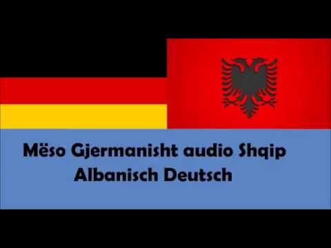Mëso Gjermanisht Shqip Fjalor Audio 1 -30 Albanisch Deutsch 1