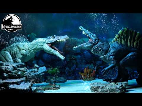 Spinosaurus vs Spinosaurus | Jurassic Park vs Jurassic World