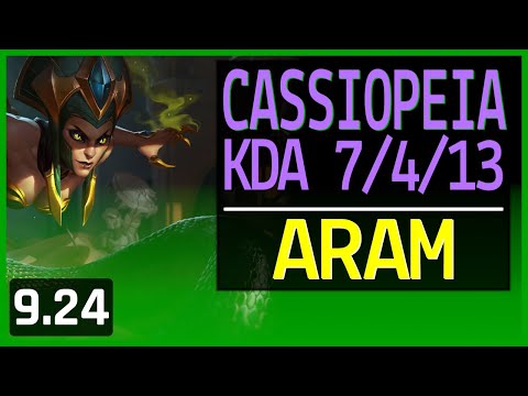 Cassiopeia EUW ARAM Season 9! - Cassiopeia ARAM - League of Legends