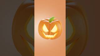 Jack-o’-lantern in Blender - 3D Tutorial #shorts