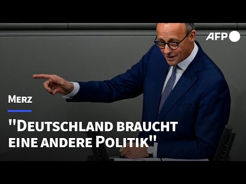 Merz: "Deutschland braucht eine grundlegend andere Politik" | AFP