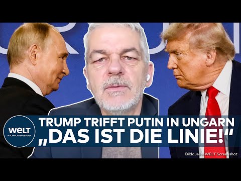 Video Thumbnail: UKRAINE-KRIEG: Heikle Analyse! Trump trifft Putin in Ungarn! Das könnte dort passieren!