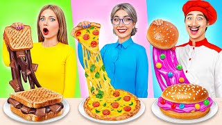 Me vs Grandma Cooking Challenge | Kitchen Hacks and Recipes by Super Hyper DO