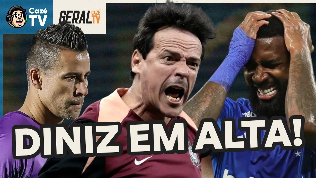 DINIZ EMBALADO NO CORINTHIANS! FLUMINENSE E CRUZEIRO PERDEM EM CASA! | GERAL CAZÉTV