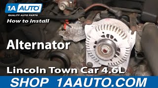 How to Replace Alternator 98-02 Lincoln Town Car