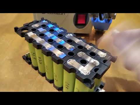 Аккумулятор  Li-ion 10S2P на 18650 своими руками.