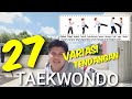 27 Jenis Tendangan Taekwondo Yang Perlu Kita Kuasai 27 Variation Of Taekwondo Kicks Beladiri