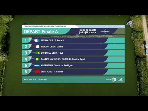 Mantes-la-Jolie 2023 - Finale A - Deux de couple junior homme