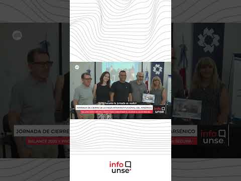 💧 Jornada de cierre 2025 de la Mesa Interinstitucional del Arsénico