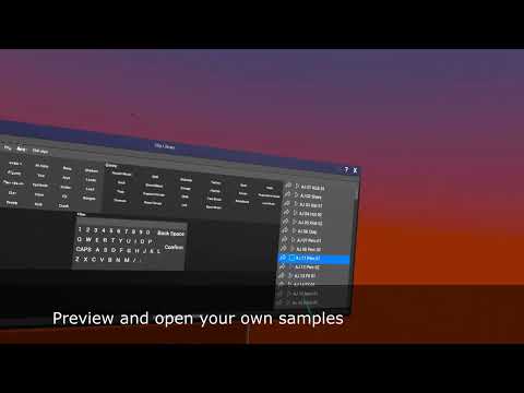 How to use your own Samples in Tranzient