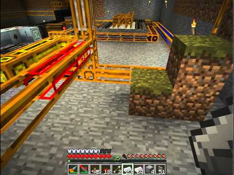 Let's Play Minecraft [Modded] Ep 59 "Item Transportation Network & New Project"