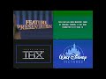 Feature Presentation Stay Tuned Green Formatted Screen THX Lucasfilm LTD Walt Disney Pictures