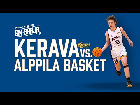 2026 01 17 Keravan Kori-80 vs. Alppila Basket U14 SM-sarjaottelu
