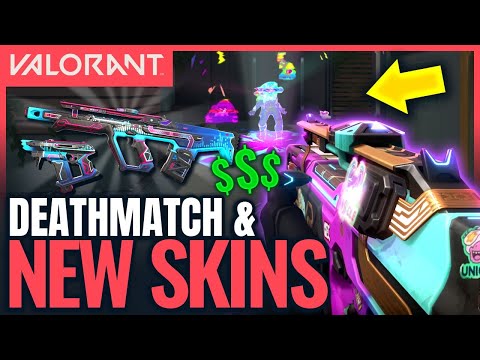VALORANT | NEW Skins & Deathmatch FFA Mode + Battlepass Tease (Act 2)