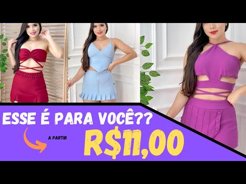 ATACADO a partir de R$11,00 reais, Macaquinho, Vestidos, Conjuntos, Croppeds, Fortaleza, Inscreva-se