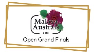 Grand Finals of Malaya Australasian Debating Championship 2018 (Open Category)