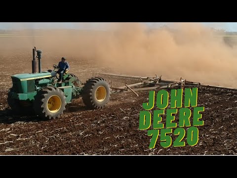 John Deere 7520 - Back to Work After 25 years