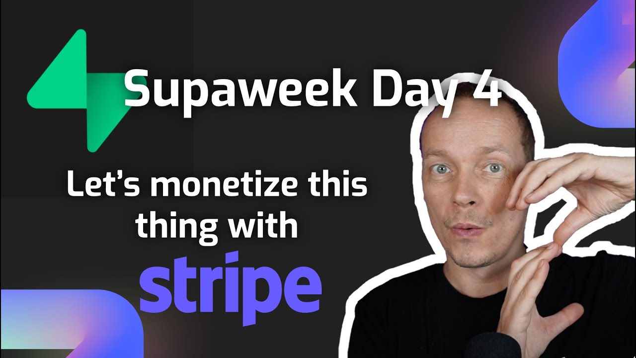 Supaweek Day 4 - let's monetize this thing