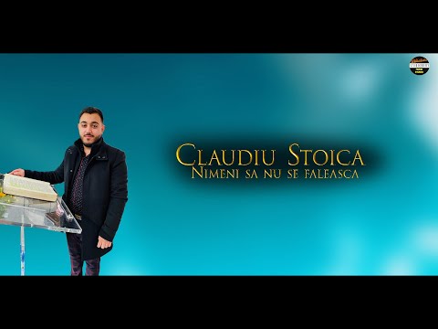 Claudiu Stoica - Nimeni sa nu se faleasca - Cover 2020