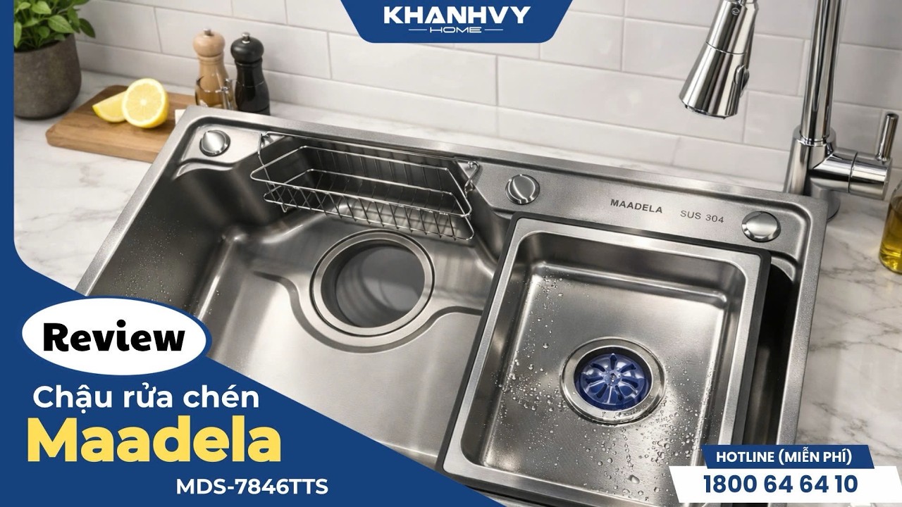 Chậu rửa chén Maadela MDS-7846TTS