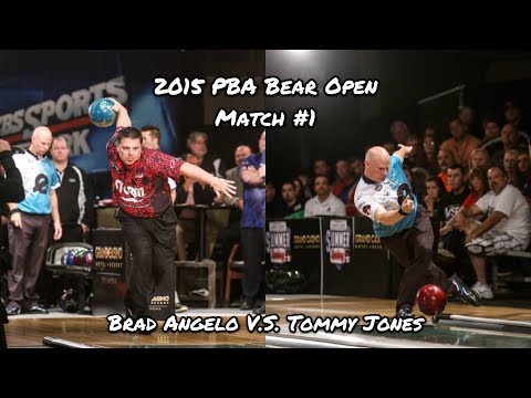 2015 PBA Bear Open Match #1 - Brad Angelo V.S. Tommy Jones