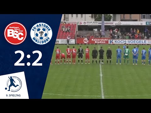 Ausgleich in doppelter Unterzahl | Bahlinger SC - FC-Astoria Walldorf | 9. Spieltag RLSW
