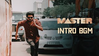 Master - Intro Background Music  HQ  Thalapathy Vi