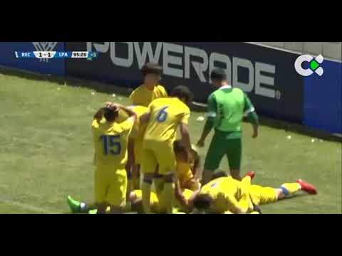 Golazo de Carlos Gonzalez en el  Recreativo de Huelva 1 - Las Palmas Atletico | 1 Fútbol 2ª B  2018