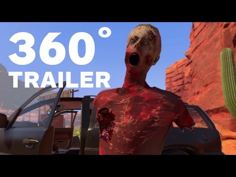 Arizona Sunshine 360 Degree Trailer - Zombie VR Game Video