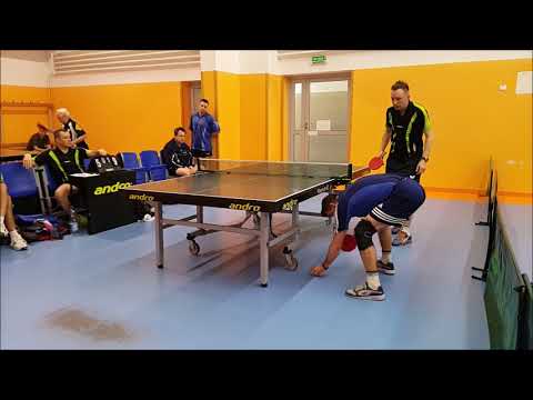 Lewczuk Dariusz - Janowski Paweł 0-3 I LIGA LLTSA WĘGLIN - EDBAR Mecz 8