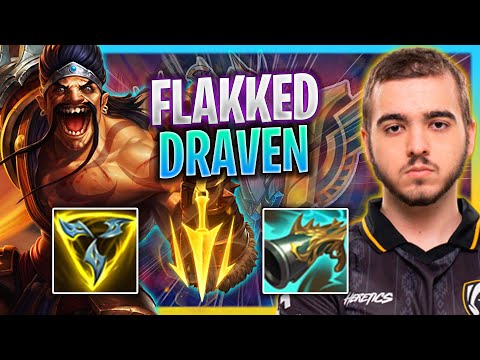 FLAKKED IS A GOD WITH DRAVEN! | TH Flakked Plays Draven ADC vs Ezreal!  Season 2023