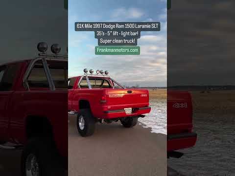 Lifted 61K Mile 1997 Dodge Ram 1500 Laramie SLT - Frankman Motors Company 605-250-8773