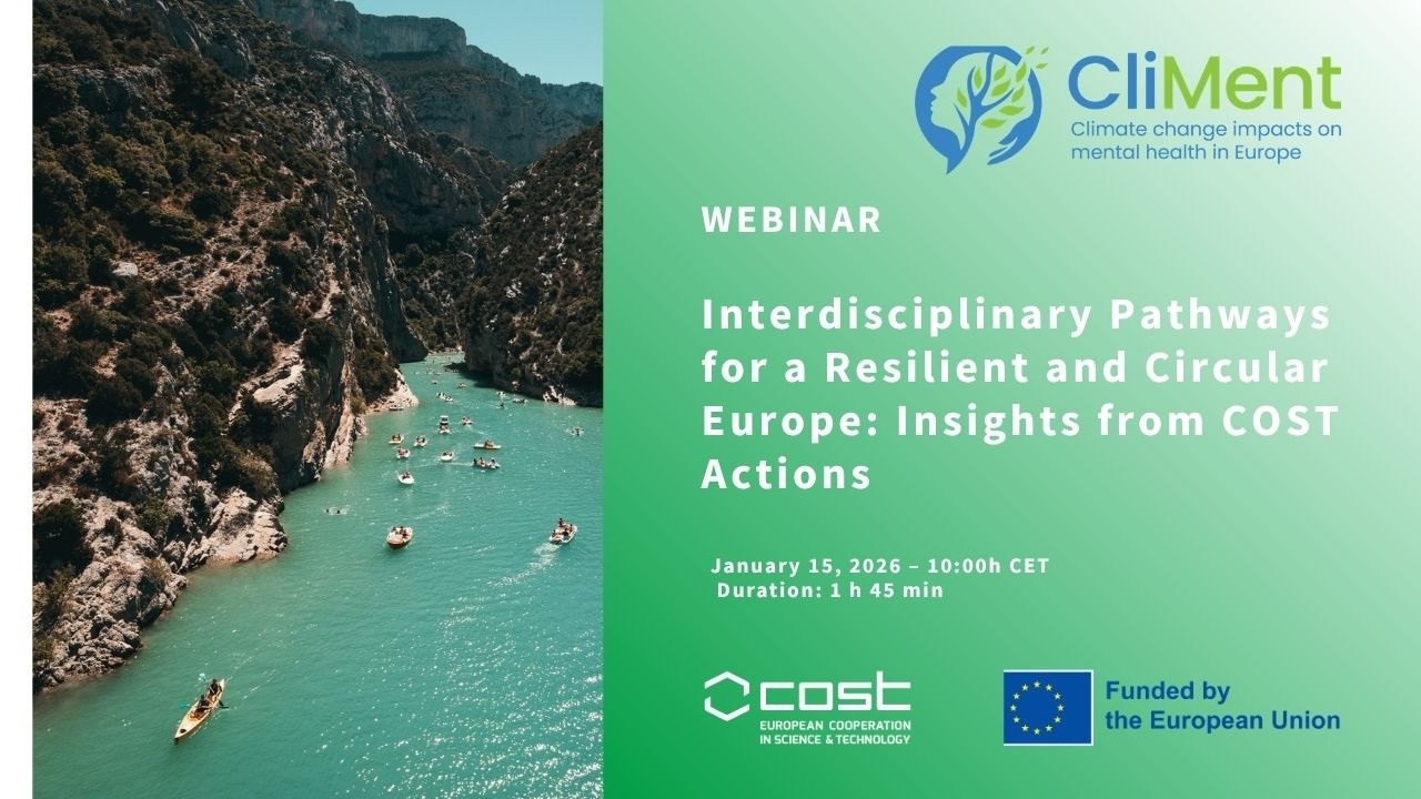 Interdisciplinary Pathways for a Resilient and Circular Europe: Insights from COST Actions