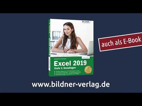 Excel 2019 - Grundlagen für Einsteiger ( Stufe 1 )