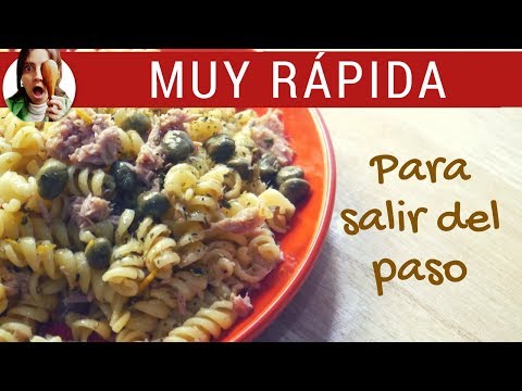 PASTA CON ATÚN Y 9 cosas que tenés que saber sí o sí sobre las pastas