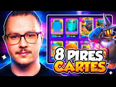 Les 8 pires cartes de Clash Royale dans un seul deck !