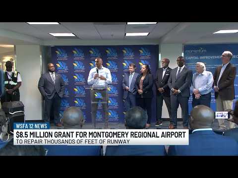 $8.5 million grant awarded to Montgomery Regional Airport for ...