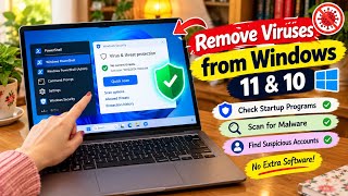Before You Download a Virus Remover, Try These 3 Windows Tricks!