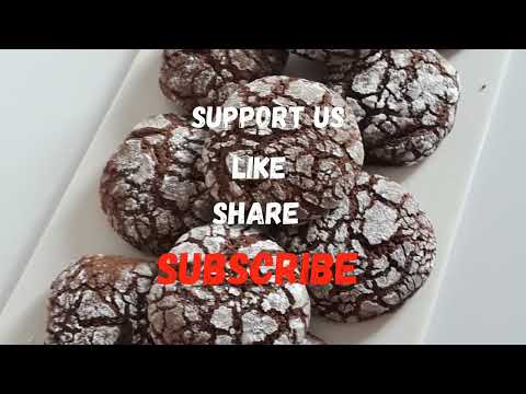 Best Chocolate Crinkles Recipe! - 🍪🍫AMARETA TE BUTA ME KAKAO -  !!