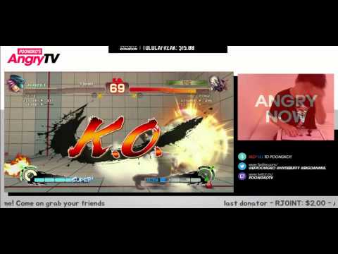 -6 (Poison) vs YHC-mochi (Dhalsim) vs ANGRY Poongko (Seth) - USF4 Matches