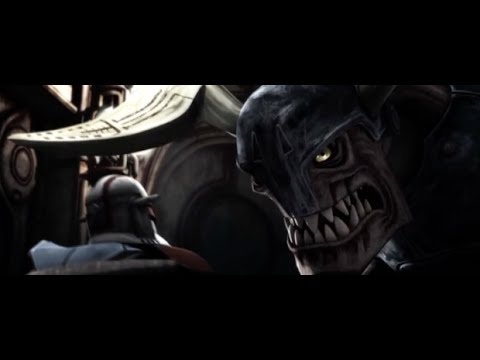 Kit Fisto & Nahdar Vebb VS Gor ; General Grievous' Pet - Star Wars: The Clone Wars 1080p HD