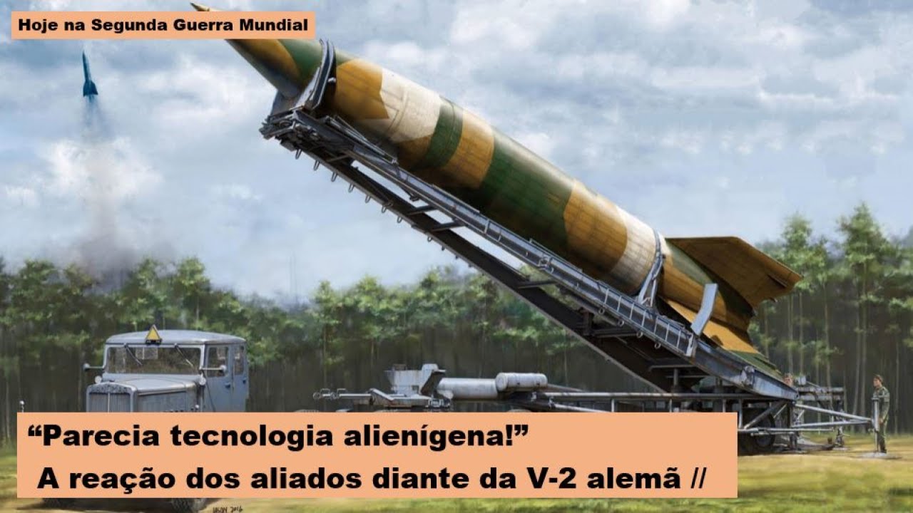 "Parecia tecnologia alienígena!" – A reação dos aliados diante da V-2 alemã