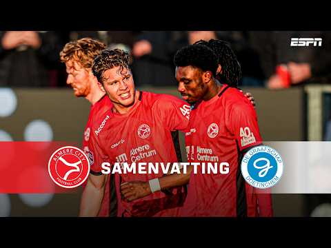 🔴 JUNIOR KADILE opent de score met een FRAAIE KRUL 💫 | Samenvatting Almere City - De Graafschap