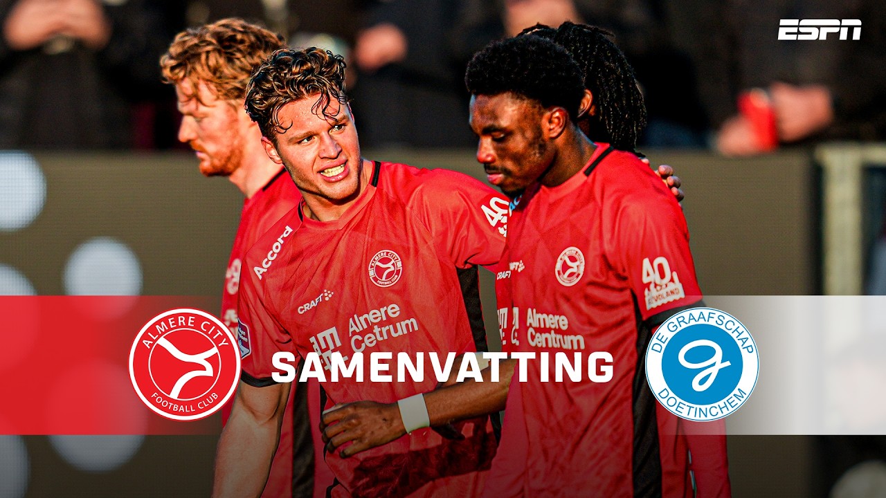 Almere City vs De Graafschap Highlights